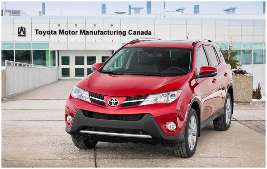 A 2013 Toyota RAV 4