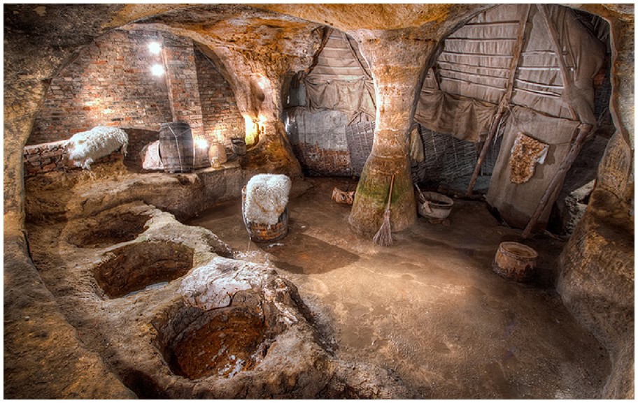 a cave