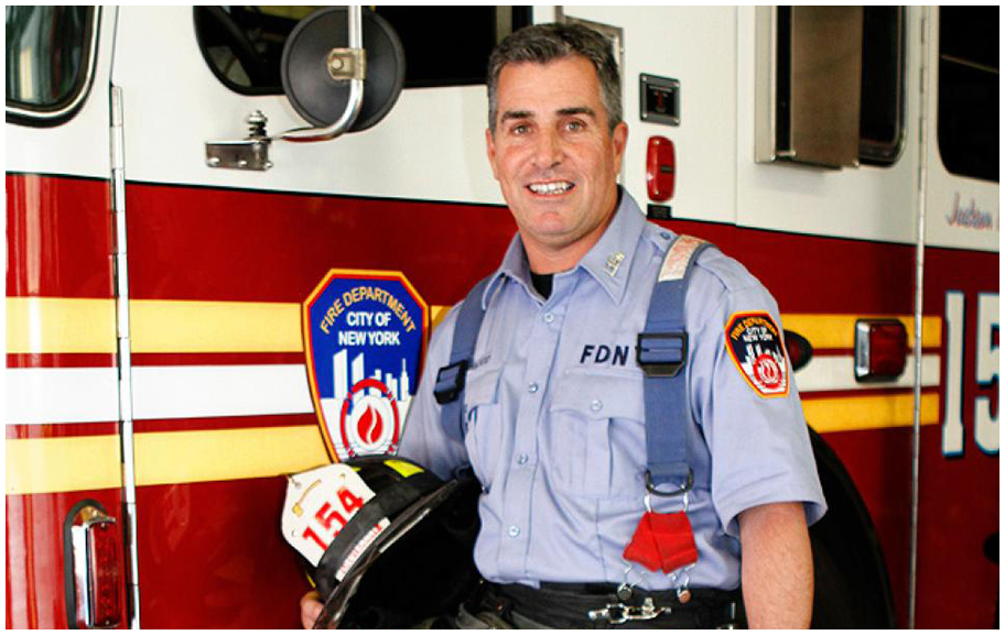 a fire fighter