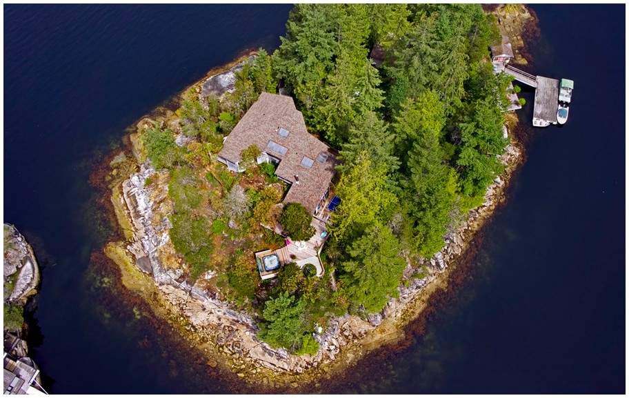 Lamb Island in Britsh Columbia